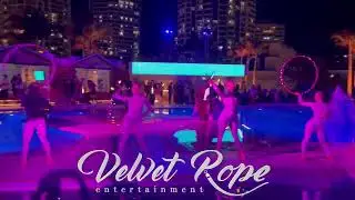 Velvet Rope Fire at Cali Beach
