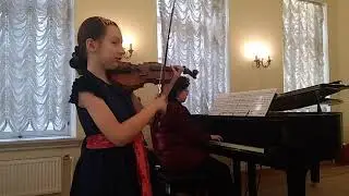 Etude for violin solo #37(35)  R.Kreutzer, La Gitana by F. Kreisler