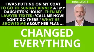 My lawyer texted call now! he revealed my daughter's secret plan to take everything from me...