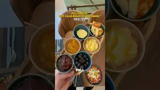 English guy tries a full Turkish breakfast for the first time