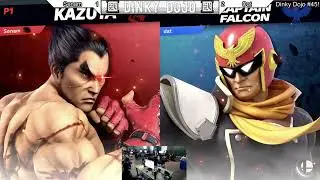 [Dinky Dojo #45] Disrespect Money Match - Dat (Falcon) vs. Senam (Kazuya)