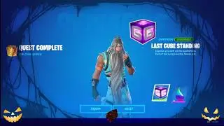 Last Cube Standing Emoticon - Fortnite Season 8
