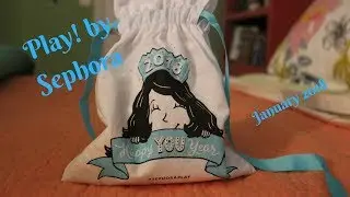 Play! by Sephora January 2018 Unboxing