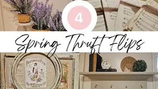 4 Spring ✨️ Thrift Flips ✨️ DIY for resale