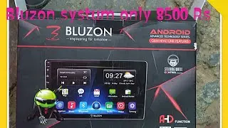 Bluzon full android car music system pioneer speekar WagonR Car install