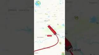 14313 Mumbai Ltt Bareilly Weekly Express On Map #shorts #train #maps #sbtraveltrain