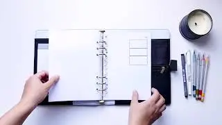 The Illustrated Life Story Journal Kit (Printable) Flip through in an A5 ring binder