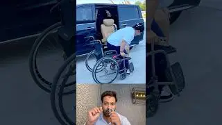 Ambulance service for handicapped people.innovative video #ambulance #hospital #doctor #handicap