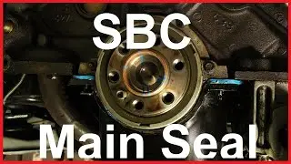 Замена главного уплотнения Chevy SBC v8 (5,0 л, 5,7 л, 7,4 л, 8,0 л)