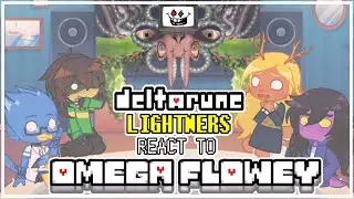 Реакция Deltarune на битву с боссом Омега Флауи // Gacha Life 2