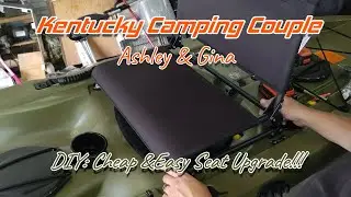 Подробная и дешевая модернизация сиденья каяка!!!