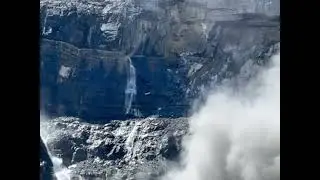 Bow Glacier Falls rockfall &ndash; June 19, 2025
