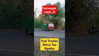 Truk Tronton Mercy Tua Ngeden Ditanjakan #truktronton #truktua #mercedesbenz #truk #mercy #mercy917