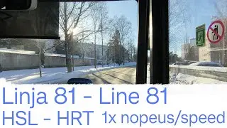 Linja 81 | Siilitie 13-Kulosaari | Line 81