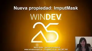 WINDEV, WEBDEV y WINDEV Mobile 25 US - ImputMask