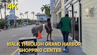 Grand Harbor Shopping Center Walkthrough | Grand Cayman, Cayman Islands 4K Walking Tour | Ultra HD