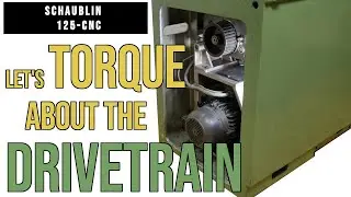 Installing the Schaublin drive train