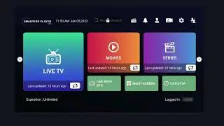 iPTV SMARTERS NO IPHONE #iphone8plus