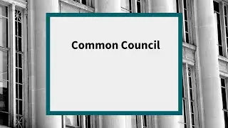 Common Council: Meeting of January 27, 2026