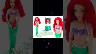 Disney Princess Ariel The Little Mermaid Doll With Pets #ariel#disneyprincessdoll#littlemermaid#doll