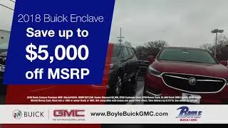Boyle Buick GMC- Test Drive the Enclave Today!