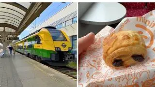 Traveling From Italy to Slovakia 🇮🇹&rarr;🇦🇹&rarr;🇸🇰 | Train & Bus Travel (Silent)