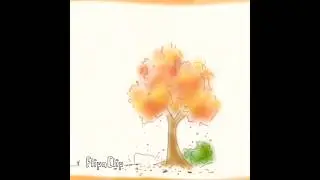 Re-posting Autumn to Spring🍂🍁🌱🌳#changes #nature #animation #flipaclip