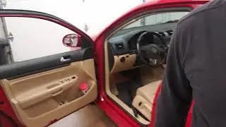 Vw jetta 2005-2010 door panel sweep removal