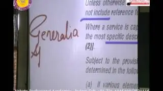 new HMCA series video 8 of 8- Service Tax Negative List