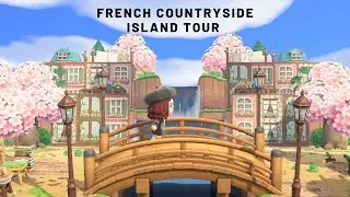 Dream Tour: FRENCH COUNTRYSIDE ISLAND (Catland) | Animal Crossing New Horizons