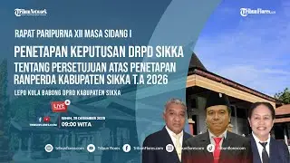 🔴LIVE STREAMING TAHAP IV RAPAT PARIPURNA XII MASA SIDANG I TAHUN SIDANG 2025/2026