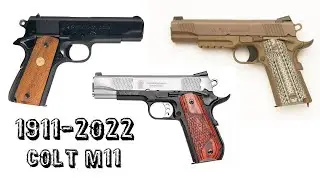 Evolution of Colt M11 (1911-2022)