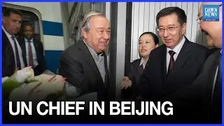 UN chief arrives in Beijing for SCO Tianjin Summit | China | Dawn News English