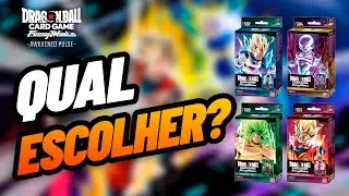 QUAL DECK É O MELHOR PARA INICIAR NO DRAGON BALL SUPER CARD GAME FUSION WORLD?