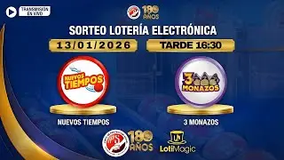 Sorteo JPS EN VIVO 13/01/2026 | 3 Monazos y Nuevos Tiempos (TARDE) | LotiMagic