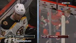 Zdeno Chara vs Tom Wilson Dec 11, 2019