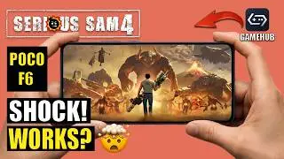 Serious Sam 4 on Android Poco F6 Gamehub Test