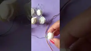 cute flower tiara making at home l how to make floral tiara at home l hair tiaras l floral tiaras