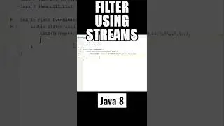 Filter an Array in Java 8 || Interview question 