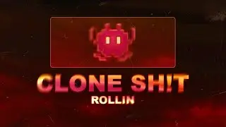 CLONE SH!T - ROLLIN | OFFICIAL LYRICS VIDEO  (Prod. WnsBeats)