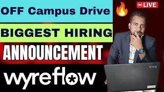 Wyreflow Technology Mass Recruitment Drive | Clearfeed Job For Freshers  Don't Miss Apply Now