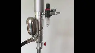 air operated oil pump cart