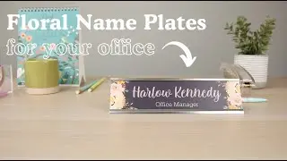 Desk Name Plates