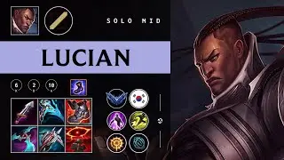 Lucian Mid vs Corki - KR Diamond Patch 26.01