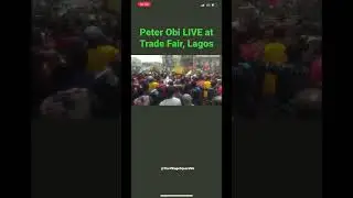 HE Peter Obi LIVE at Trade Fair, Lagos. #2023election #buhari #cbn #nigeriadecides2023 #labourparty