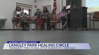 Langley Park community tries to heal after  toddler was fatally shot