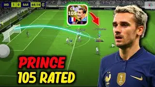 OMG - Review 105 Rated A. Griezmann ☠️ 🇫🇷  in eFootball - 1500 Coins Worth ?