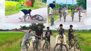 Трюк на велосипеде🚴🤯☠️ На горном велосипеде на заднем колесе 🥵#newvideo#viralvideo#stunt#cycling