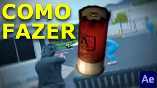 Tutorial: Como editar HIGHLIGHTS de Fivem #2 (BULLET DROP 3D) *AFTER EFFECTS*