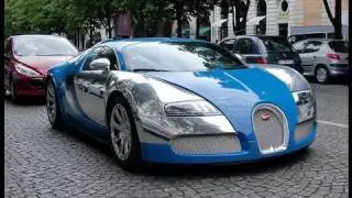 Bugatti Veyron Centenaire Edition - driving in Paris